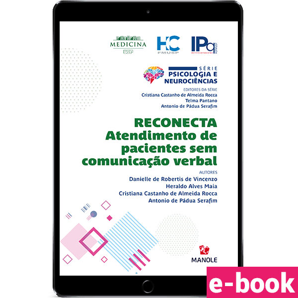 Capa do livro Reconecta: Atendimento de Pacientes sem Comunicação Verbal